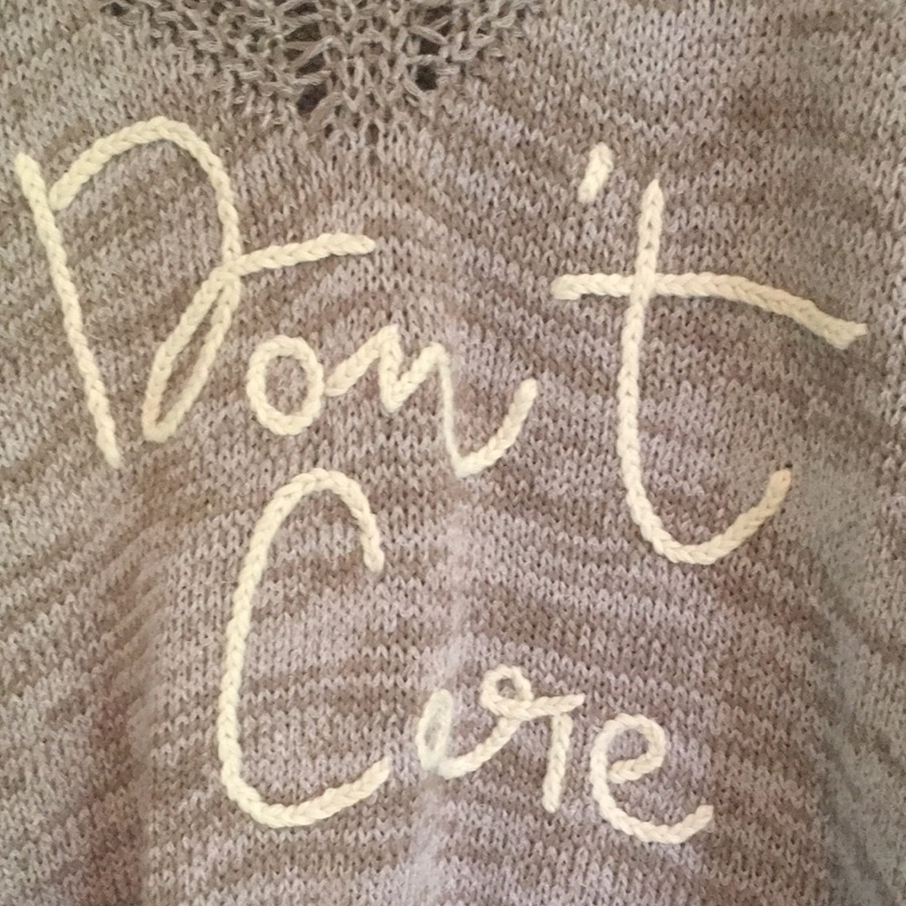 Wildfox Don’t Care Never Cared Distressed Sweater View 6